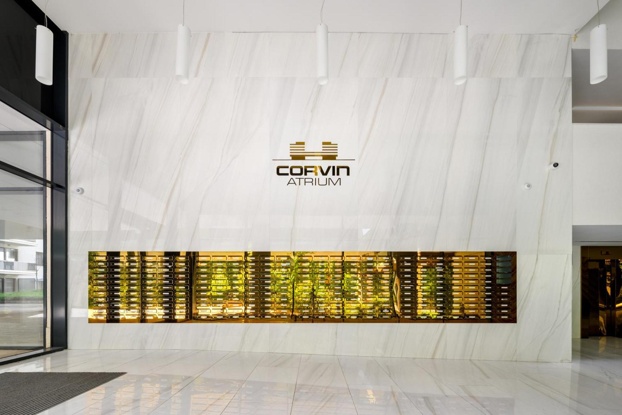 Atrium Residence Deluxe Suite-Free Parking Garage Same Building بودابست المظهر الخارجي الصورة